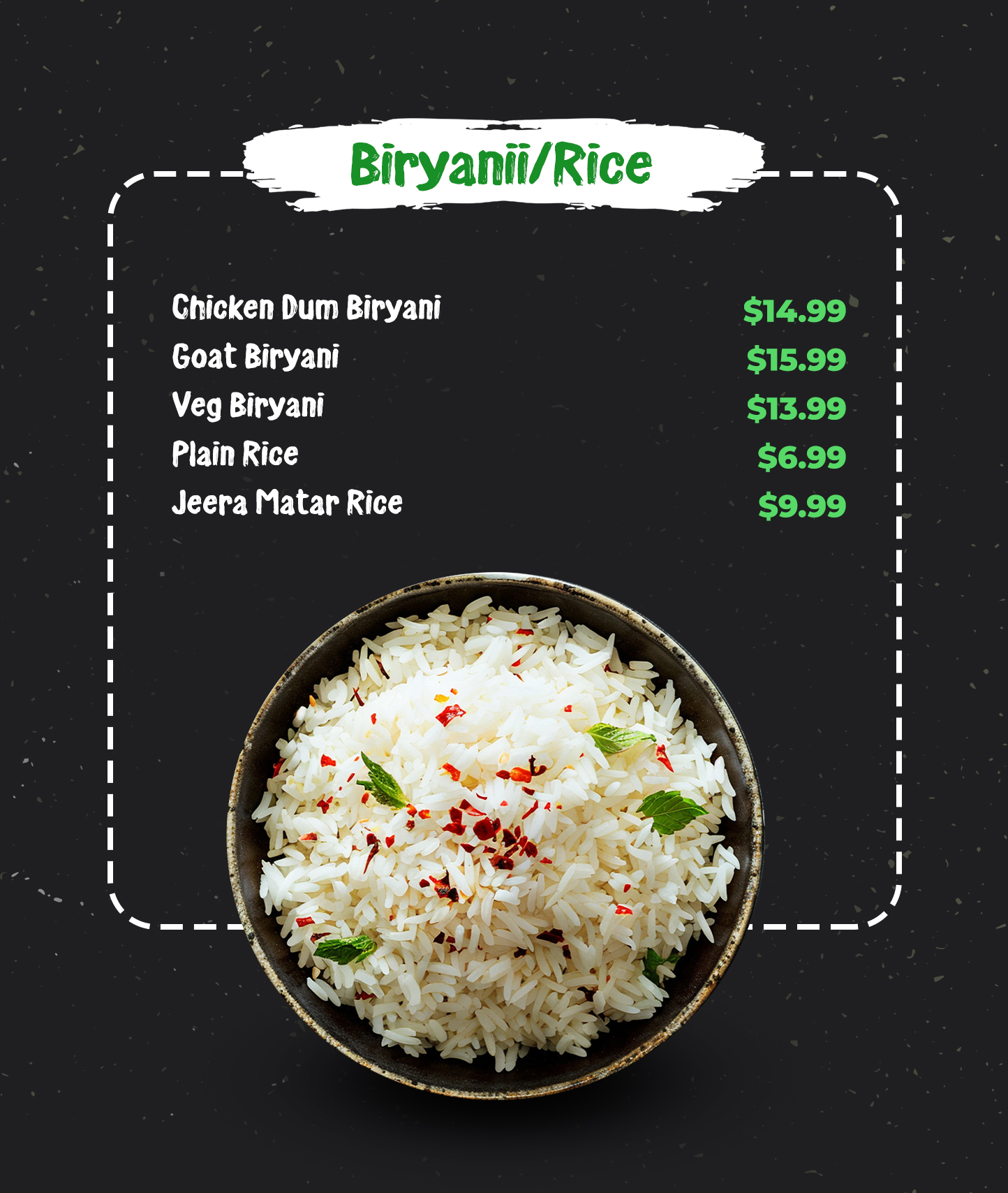 Biryanii-Rice