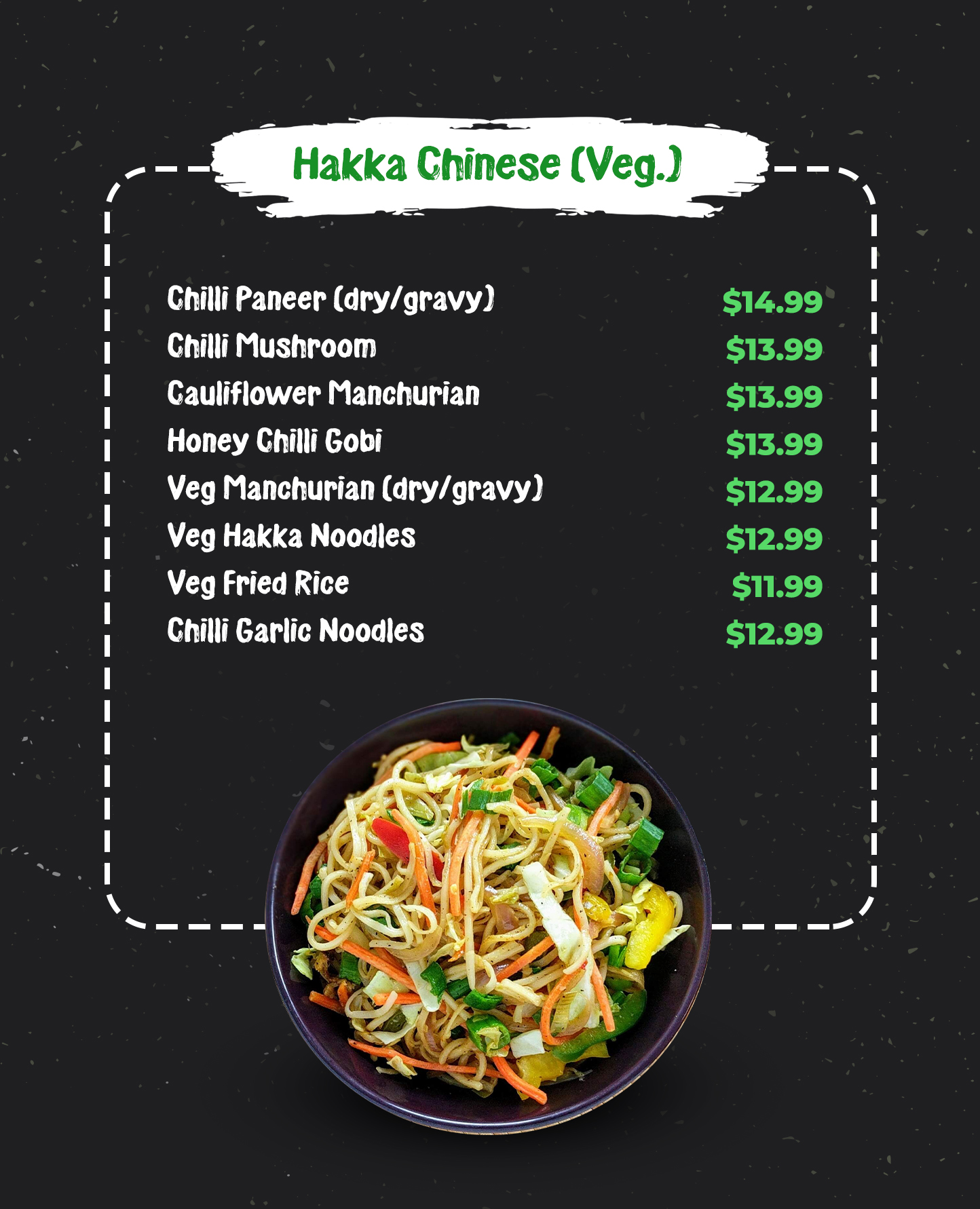 Hakka Chinese veg